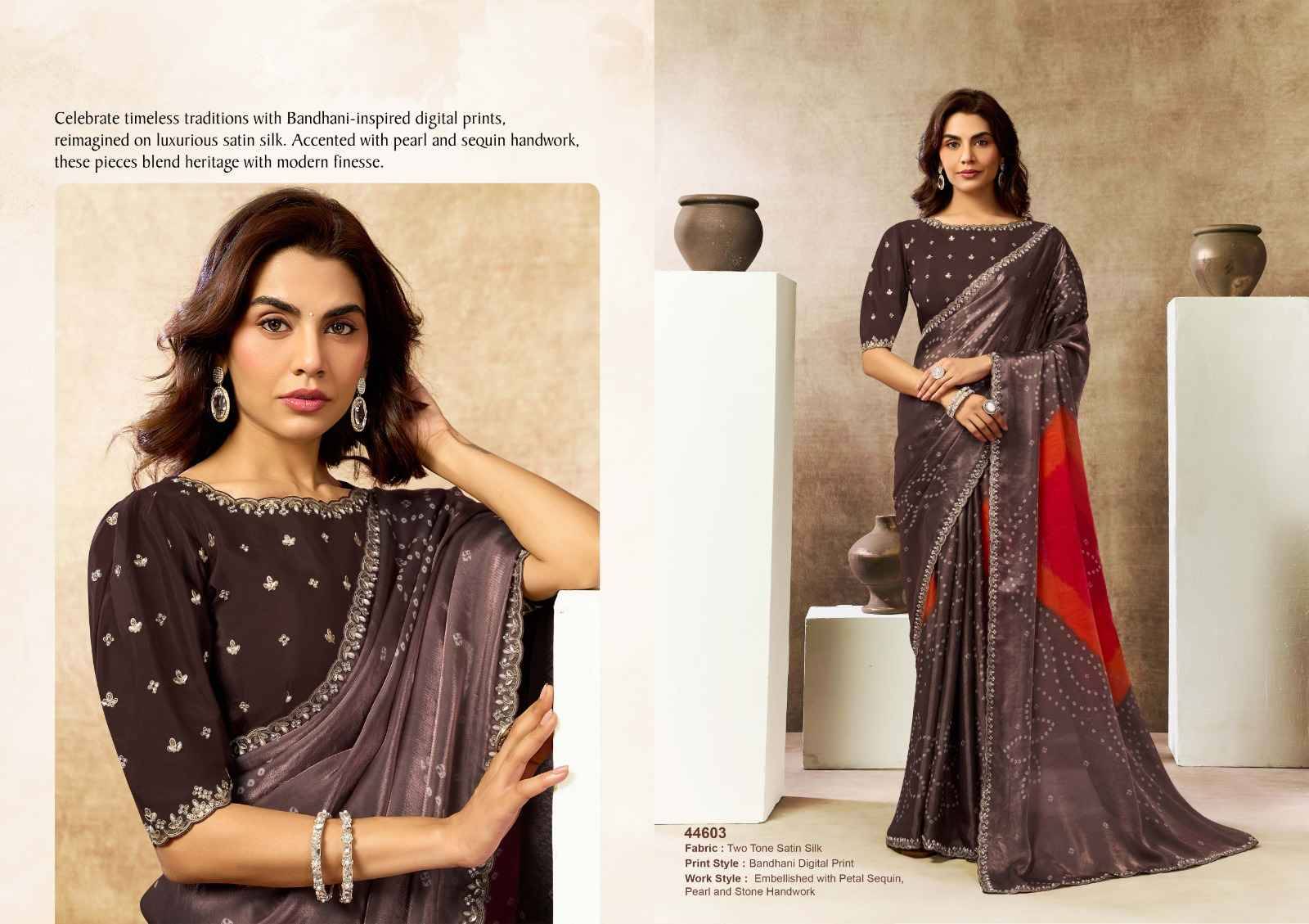 NORITA 44600 OASIS By MAHOTSAV 44601 To 44616 Series Indian Traditional Wear Collection Beautiful Stylish Fancy Colorful Party Wear & Occasional Wear Pure Silk Sarees At Wholesale Price